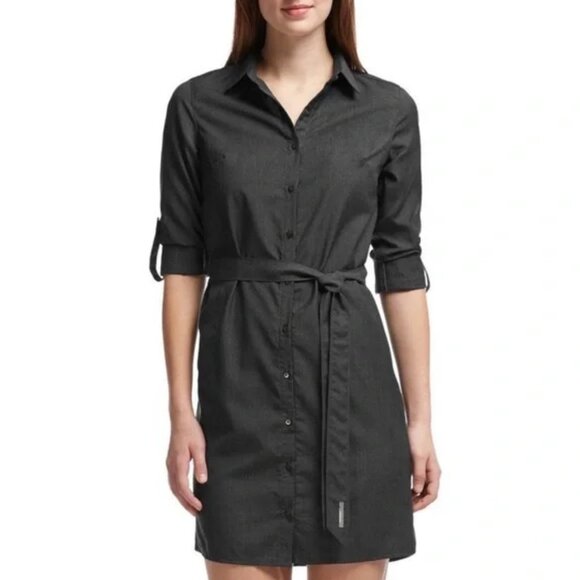 Icebreaker Merino Wool Destiny Dress Size S * Missing Belt - Picture 1 of 13